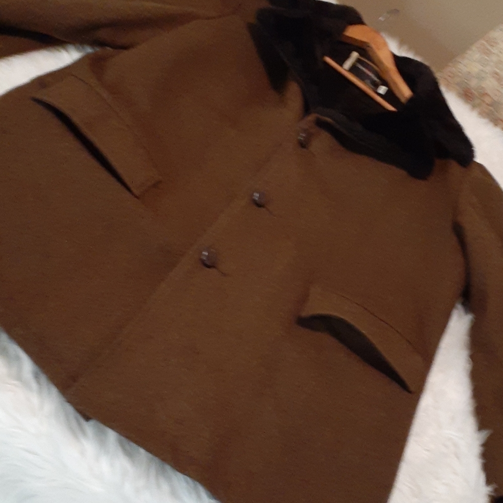 Vintage Mens Wool Towncraft Jacket